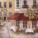 Daytime Caf II by Charlene Winter Olson 10x8 Art Print Poster 604012