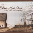 Bless This Home by John Rossini 10x4 Art Print Poster 703323