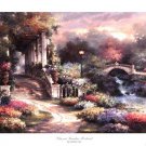 Classic Garden Retreat by James Lee 8x6 Art Print Poster 17970