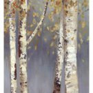 Butterscotch Birch Trees I by Allison Pearce 13x37 Art Print Poster 887908