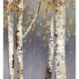 Butterscotch Birch Trees I by Allison Pearce 13x37 Art Print Poster 887908