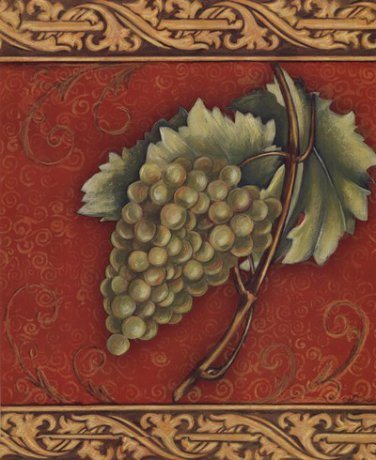 Grape Tapestry II by Susan Osborne 16x20 Art Print Poster 544315