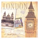 Travel Scrapbook II by Linda Grayson 13x19 Art Print Poster 865517