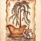 Country Bath by Mary Ann June 9x12 Art Print Poster 873135