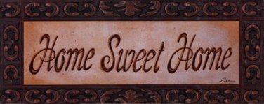 Rustic Home Sweet Home by Grace Pullen 22x10 Art Print Poster 506657