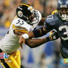 SB XL (#15) - Joey Porter / Action by  Unknown 10x8 Art Print Poster 644741