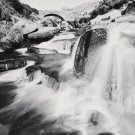 Three Shires Head Falls, Peak District, by  Unknown 27.5x27.5 Art Print Poster 608193