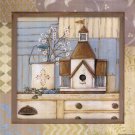 Birdhouse II by Jo Moulton 12x12 Art Print Poster 656096