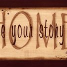Home Is Where Your Story Begins by Kim Klassen 20x8 Art Print Poster 472485