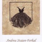 Take Me Dancing I (black) by Andrea Stajan-Ferkul 9.5x11.750 Art Print Poster 426473