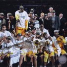 LA Lakers 2010 Finals Champs sit down Celebration (#32) by  Unknown 10x8 Art Print Poster 718074