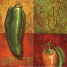 Chili IV by Delphine Corbin 8x8 Art Print Poster 540970