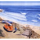 Day Surf by  Gary birdsall 17x13 Art Print Poster 472133