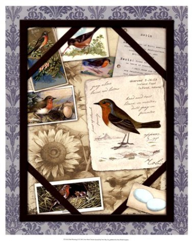 Bird Watching IV by Kate ward Thacker 17x21 Art Print Poster 864854