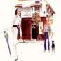 Restaurant Lechaude by Tina Amico 11x16 Art Print Poster 218389