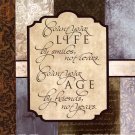 Count Your Life by Elizabeth Medley 12x12 Art Print Poster 900042