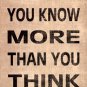 Trust Yourself by N. Harbick 12x24 Art Print Poster 912296