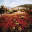 Village Poppies by Carol Marino 27x27 Art Print Poster 508243