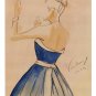 Blue Dress II by Tara Gamel 10x13 Art Print Poster 227374