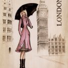 London by Andrea Laliberte 11x14 Art Print Poster 543086