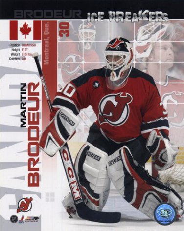 Martin Brodeur - Ice Breakers Composite by  Unknown 8x10 Art Print Poster 644577