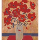 Scarlet Poppies by Beverly Jean 36x48 Art Print Poster 719675