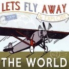 Let's Travel II by Pela Studio 12x12 Art Print Poster 907031