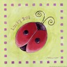 Lucky Bug by Stephanie Marrott 8x8 Art Print Poster 475645