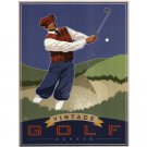 Vintage Golf - Bunker by Si Huynh 15.750x19.5 Art Print Poster 127711