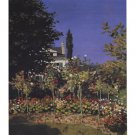 Jardin En Fleurs by Claude Monet 23x28 Art Print Poster 114084