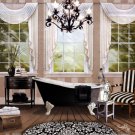 Chandelier Bath I by Elizabeth Medley 12x12 Art Print Poster 900215