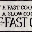 Half-Fast Cook by Kathrine Lovell 20x8 Art Print Poster 688893