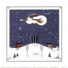 Winter's Arrival by Donna Atkins 6x6 Art Print Poster 41205
