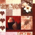 Vase Collage II by T.C. Chiu 12x12 Art Print Poster 869044
