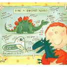 How a Dinosaur Works by  Helen Doodle 17x12 Art Print Poster 827093