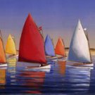 Flying Colors by Sally Caldwell-Fisher 20x8 Art Print Poster 751425
