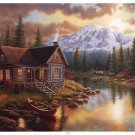 Lake View by Judith Gibson 25x19 Art Print Poster 505144