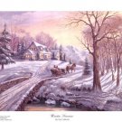 Winter Sunrise by Carl Valente 8x6 Art Print Poster 18413