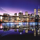 Brooklyn Bridge - Color by  Unknown 36x24 Art Print Poster 696091