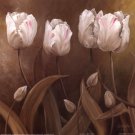 Sepia Tulips II by Wendy Darker 12x12 Art Print Poster 871147