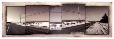 The Old Coast Road by Noah Bay 37x13 Art Print Poster 864877