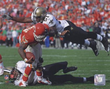 Jonathan Vilma 2008 Action by  Unknown 10x8 Art Print Poster 675307