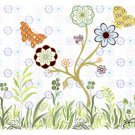 Butterflies on a Limb by Julia Minasian 19x13 Art Print Poster 865753
