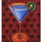 Martini Royale - Hearts by Will Rafuse 11.750x15.750 Art Print Poster 754670