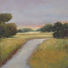 Golden Marsh by Adena Langford 28x29 Art Print Poster 290894