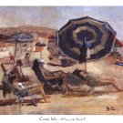 A Day on the Beach II by Carme Sala 26x23 Art Print Poster 524970