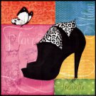 Chic Shoe I by Mollie B. 12x12 Art Print Poster 873236