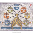 Carnival Ferris Wheel by Chariklia Zarris 19x13 Art Print Poster 750924