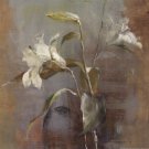 Contemporary Lilies II 18x18 by Danhui Nai 18x18 Art Print Poster 666798