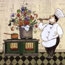 Chef Soup by Pamela Gladding 12x12 Art Print Poster 717928